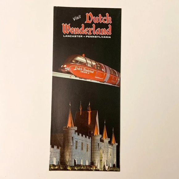 Vintage Dutch Wonderland Lancaster Pennsylvania Travel  Brochure Souvenir - Picture 1 of 11